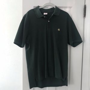 Brooks Brothers Hunter Green Polo
